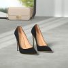 Women's Sexy Pointed Toe High Heels,4.72 inch/12cm Patent Leather Pumps,Wedding Dress Shoes,Cute Evening Stilettos