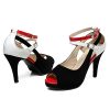 Women's High Heels Shoes Ankle Straps Dress Heeled Sandals
