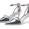 Women's Stiletto High Heels Closed Pointed Toe Buckle Ankle Strap Pumps Wedding Party Dress Shoes