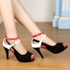 Women's High Heels Shoes Ankle Straps Dress Heeled Sandals