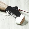 Women's Black Platform Ankle Boots Stiletto High Heel Short Boot Lace-Up Canvas Sneaker Booties Closed Round Toe Shoes with Side