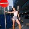 Women's Knee High Boots for Women Fashion Wide Calf Square Toe Kitten Pull On Slouchy Long Booties