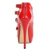 Unisex Men's Women's Sandals Platform Parallel Straps Stiletto High Heels Zip Boots