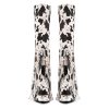 Fringe Thigh High Boots with Tassels Wide Calf Over Knee Western Cowboy Boots
