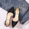 Women's Pointed Toe Stiletto High Heel Pumps Ankle Strap Wedding Bridal Evening Party Dress Shoes