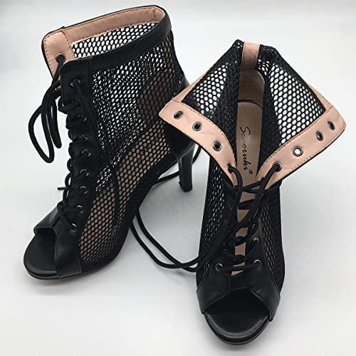 Women Classic Gladiator Sandals Summer Booties Breathable Mesh Sandals