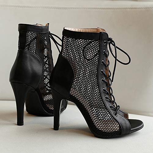 Women Classic Gladiator Sandals Summer Booties Breathable Mesh Sandals