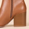 womens Clean Heel Ankle Boot