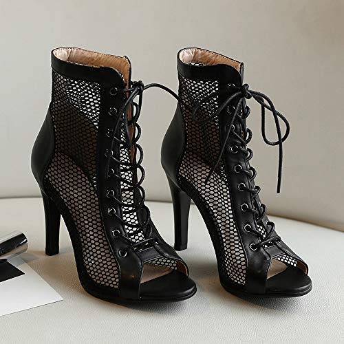 Women Classic Gladiator Sandals Summer Booties Breathable Mesh Sandals